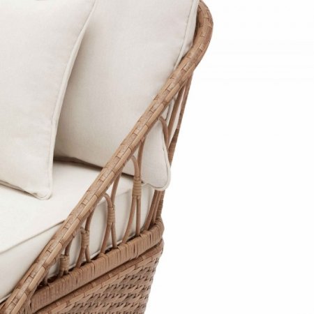 Better Homes & Gardens Willow Sage All-Weather Wicker Outdoor Daybed, Beige