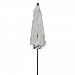 Better Homes & Gardens 9-foot Outdoor Market Patio Umbrella, Grey