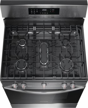 Frigidaire FCRG3083AS 30" Wide Slide-In Gas Range with Air Fry, Stainless Steel