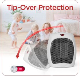 Black+Decker Portable Ceramic 1500W Space Heater