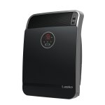 Lasko 18" 1500W Whole Room Ceramic Console Space Heater with Remote, Black, CC18306