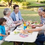 Costway Foldable Picnic Table Bench Set Outdoor Camping for Patio & Backyard White