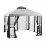 Mainstays 10ft x 10ft Wide Easy Assembly Outdoor Furniture Patio Gazebo