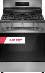 Frigidaire FCRG3083AS 30" Wide Slide-In Gas Range with Air Fry, Stainless Steel
