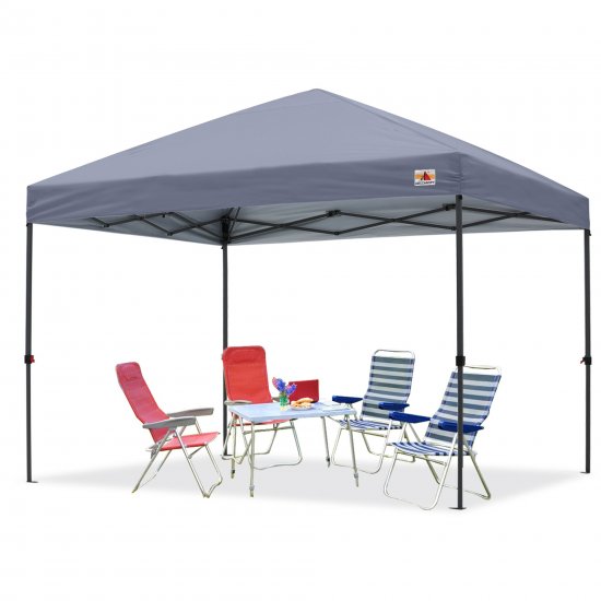 ABCCANOPY Durable Easy Pop Up Canopy Tent 8x8Ft,Gray