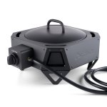 Ozark Trail 15" 54,000 BTU Propane Black Steel Portable Fire Pit with Locking Lid