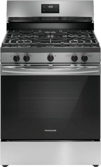 Frigidaire FCRG3052BS 30\" Gas Range, Stainless Steel