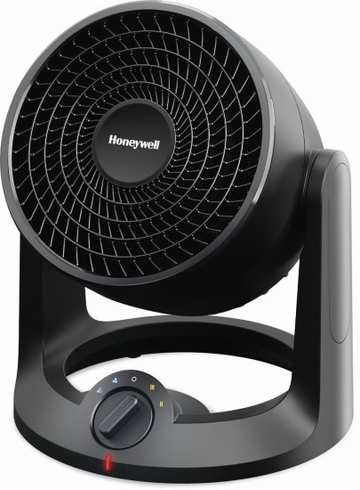 Honeywell HHF540 Black Turbo Force Power Personal Heater and Fan with Pivoting Head