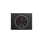 Lasko 18" 1500W Whole Room Ceramic Console Space Heater with Remote, Black, CC18306