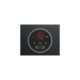 Lasko 18" 1500W Whole Room Ceramic Console Space Heater with Remote, Black, CC18306