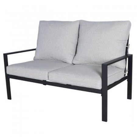 Mainstays Asher Springs Outdoor 2-Piece Loveseat Sofa & Table Set