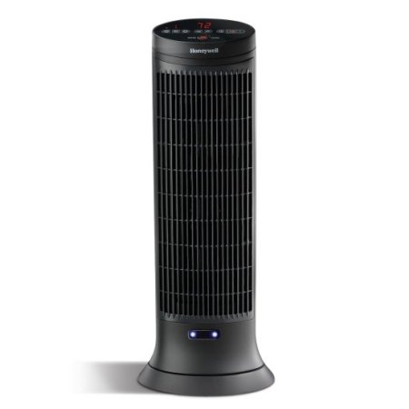 Honeywell Digital Ceramic Tower Heater with Motion Sensor, New, Black, HCE323V