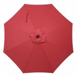 Better Homes & Gardens 9' Premium Patio Umbrella, Red