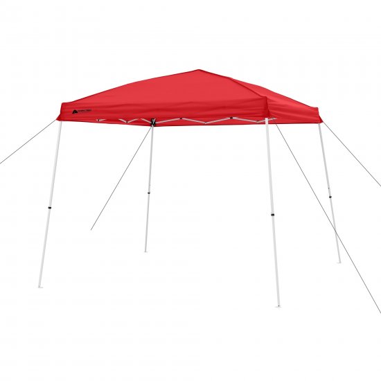 Ozark Trail 10\' x 10\' Simple Push Slant Leg Canopy (100 Sq. ft.)