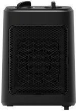 Mainstays 1500W Ceramic Fan-Force Electric Space Heater, Black, New