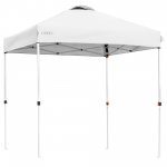 Costway 6x6 FT Pop Up Canopy Tent Camping Sun Shelter W/ Roller Bag