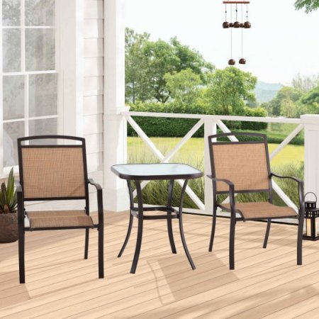 Mainstays Sand Dune 3-Piece Outdoor Bistro Set