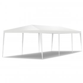 Costway 10'x30' Party Wedding Outdoor Patio Tent Canopy Heavy duty Gazebo Pavilion Event