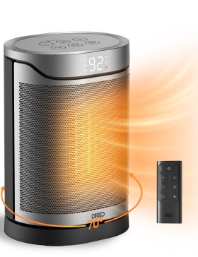Dreo Space Heaters for Home, Portable Heater with Remote, 70