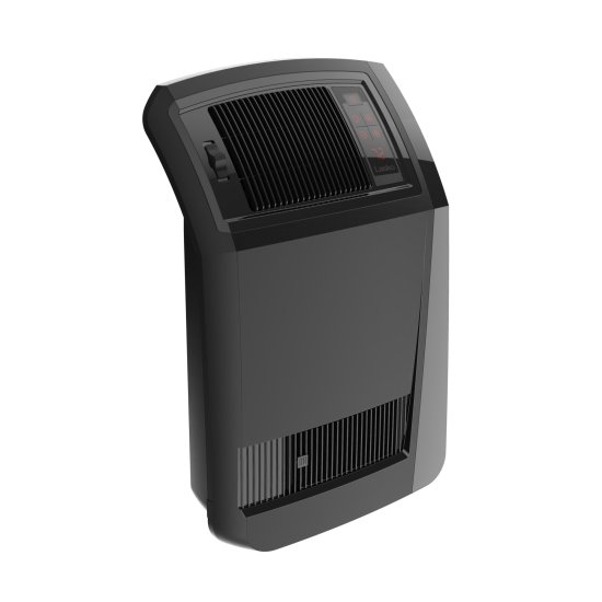 Lasko 1500W Cyclonic Ceramic Console Electric Space Heater with Timer, CC24925, Black, New