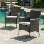 Malta Wicker Dining Chairs Set of 2