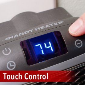 Handy Heater Turbo, Personal Electric Ceramic Space Heater, 800 Watts. New