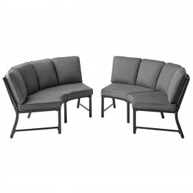 Mainstays Lawson Ridge 3-Piece Curved Sectional Set