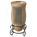 Lasko 16" 1500W Designer Series Oscillating Ceramic Space Heater with Timer, Beige, 6405