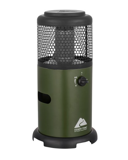 Ozark Trail 360 Propane Portable Indoor/Outdoor Heater, Green