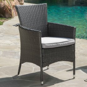 Malta Wicker Dining Chairs Set of 4